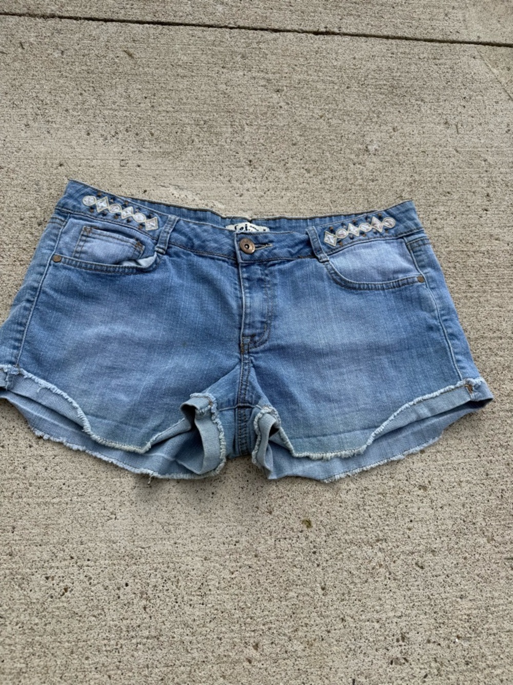 Y2K Jean Shorts
